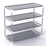 Aotu removable door shoe storage cabinet shelf DIY shoes storage