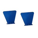 2pcs  Modern stainless metal book shelf wall invisible bookshelf for home decoration Floating Bookshelf