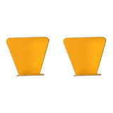 2pcs  Modern stainless metal book shelf wall invisible bookshelf for home decoration Floating Bookshelf