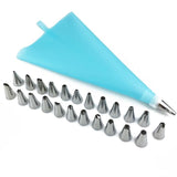 26Pcs/Set Russian Icing Piping Tips Silicone