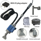 20/28W Electric Aquarium Water Change Pump Cleaning Tools