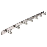Stainless Steel Bathroom Hooks Coat Hat Clothes Robe Holder Rack Wall Hanger 7 Mount Hook