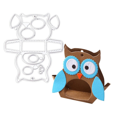 Owl Metal cutting dies stencils and stamps for DIY Scrapbooking Scrapbook Paper Album Craft Dies